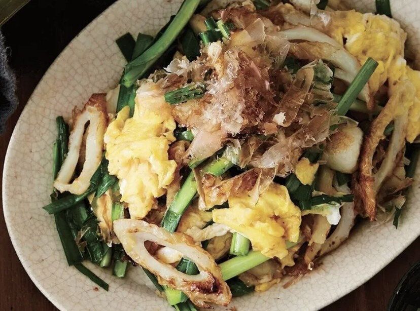 もう一品欲しいときに大活躍!ちくわとにらの卵炒め