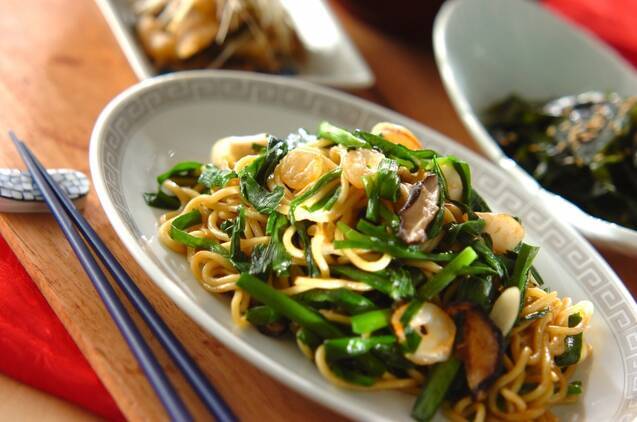 シーフードミックスで手軽に!海鮮焼きそば
