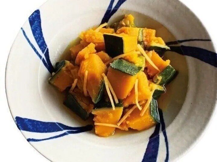 かぼちゃのレンジしょうが煮