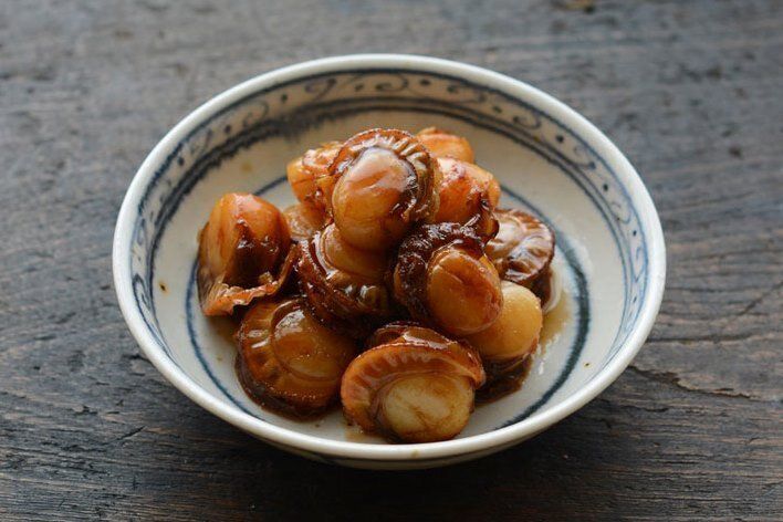 ベビーホタテの照り焼き/生姜焼き