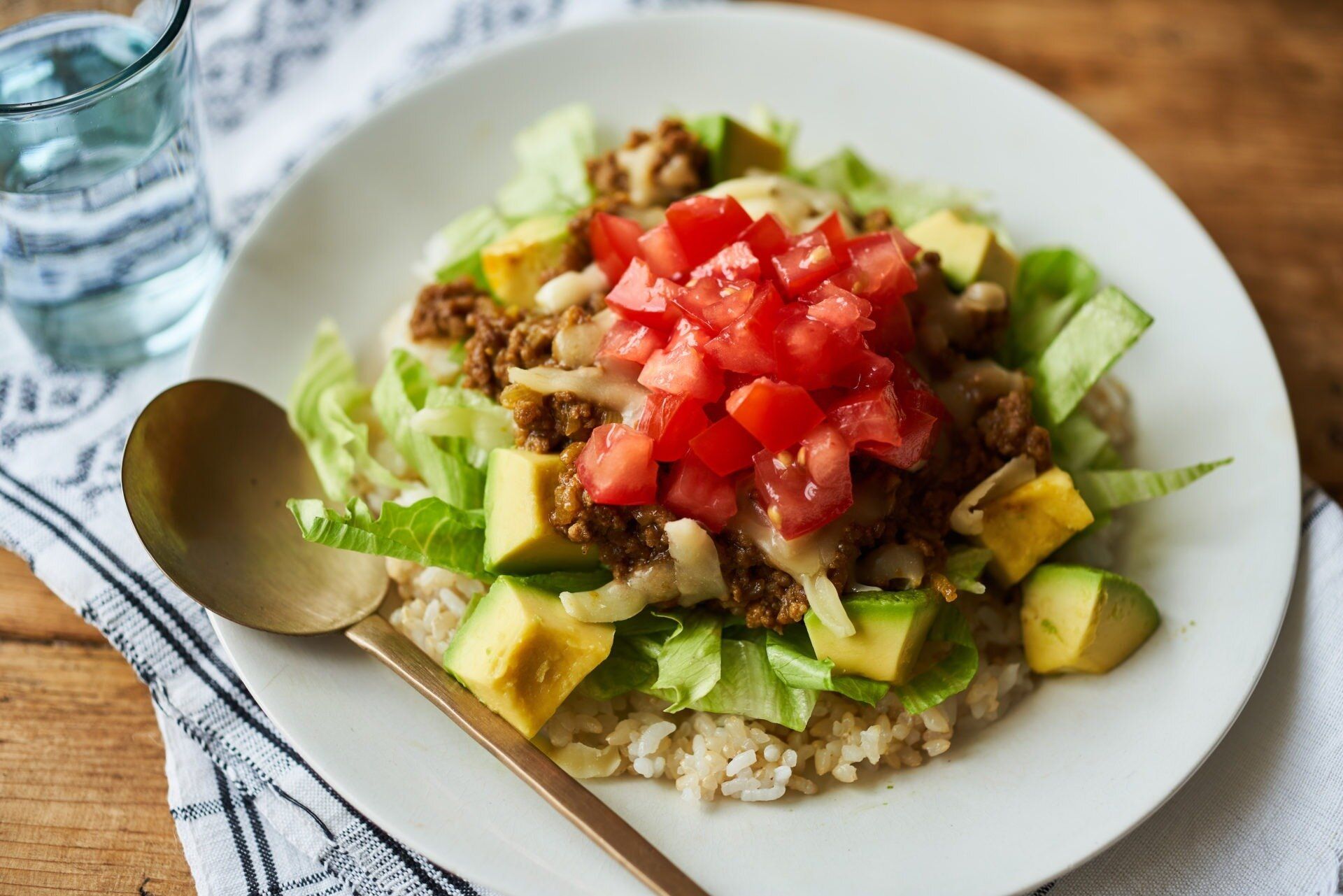 トマト入り発酵タコライス