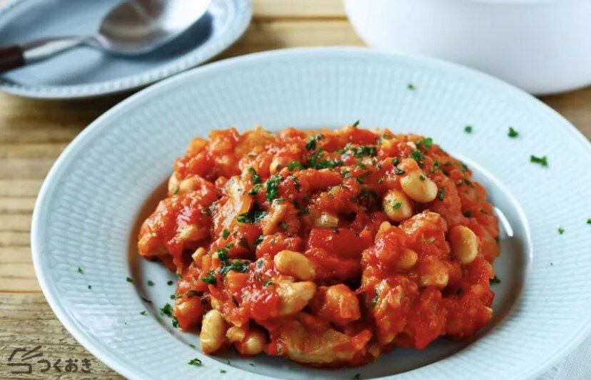 チキンビーンズのチリトマト煮