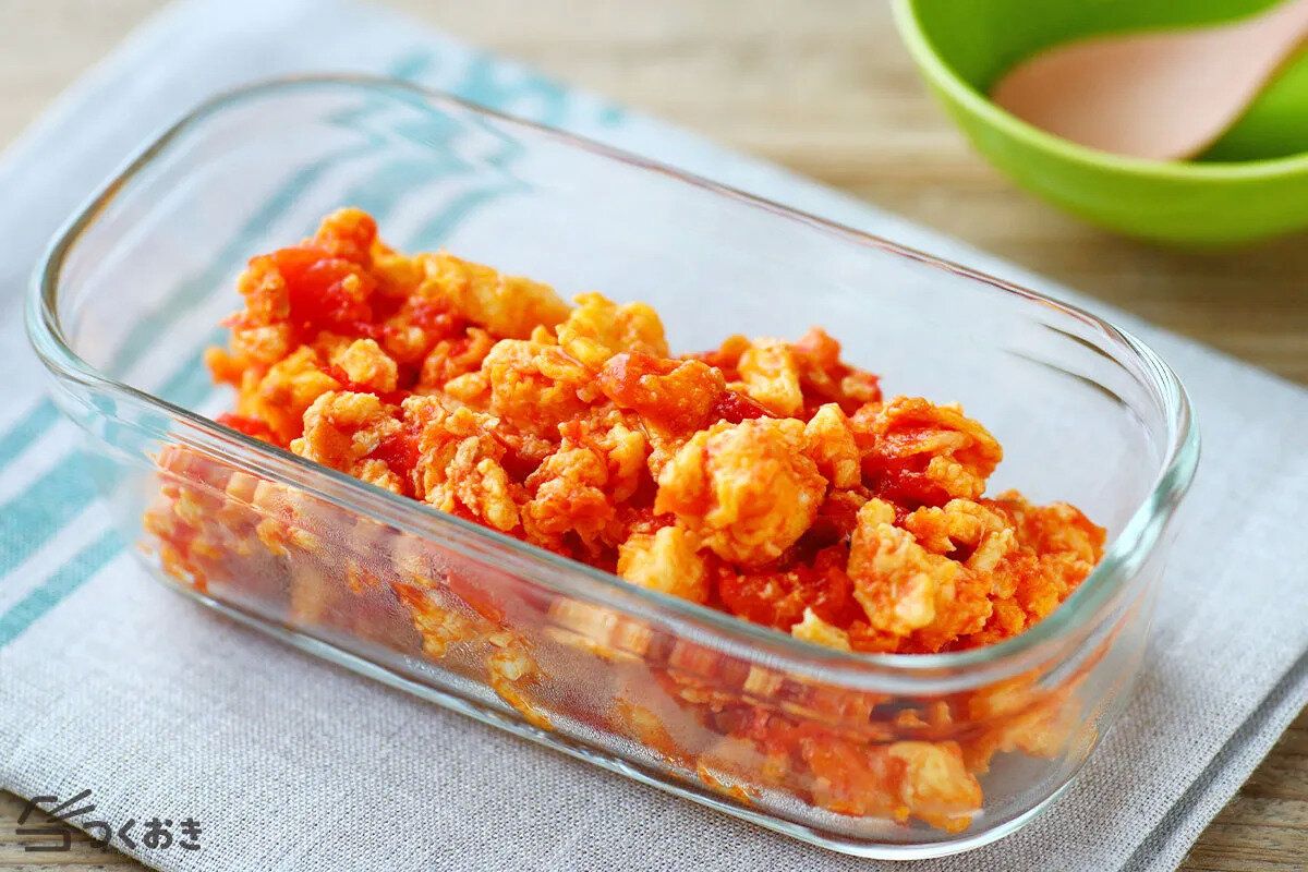 トマトの卵炒め