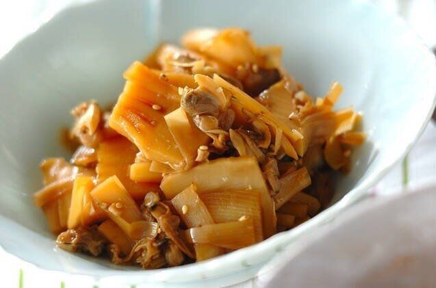 タケノコとアサリの佃煮