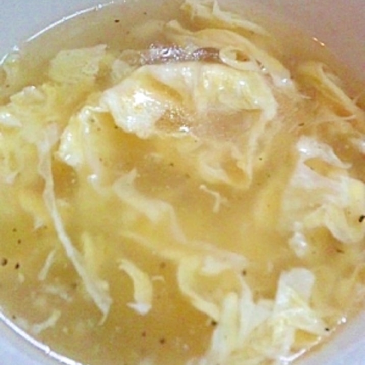 中華風☆たまごスープ
