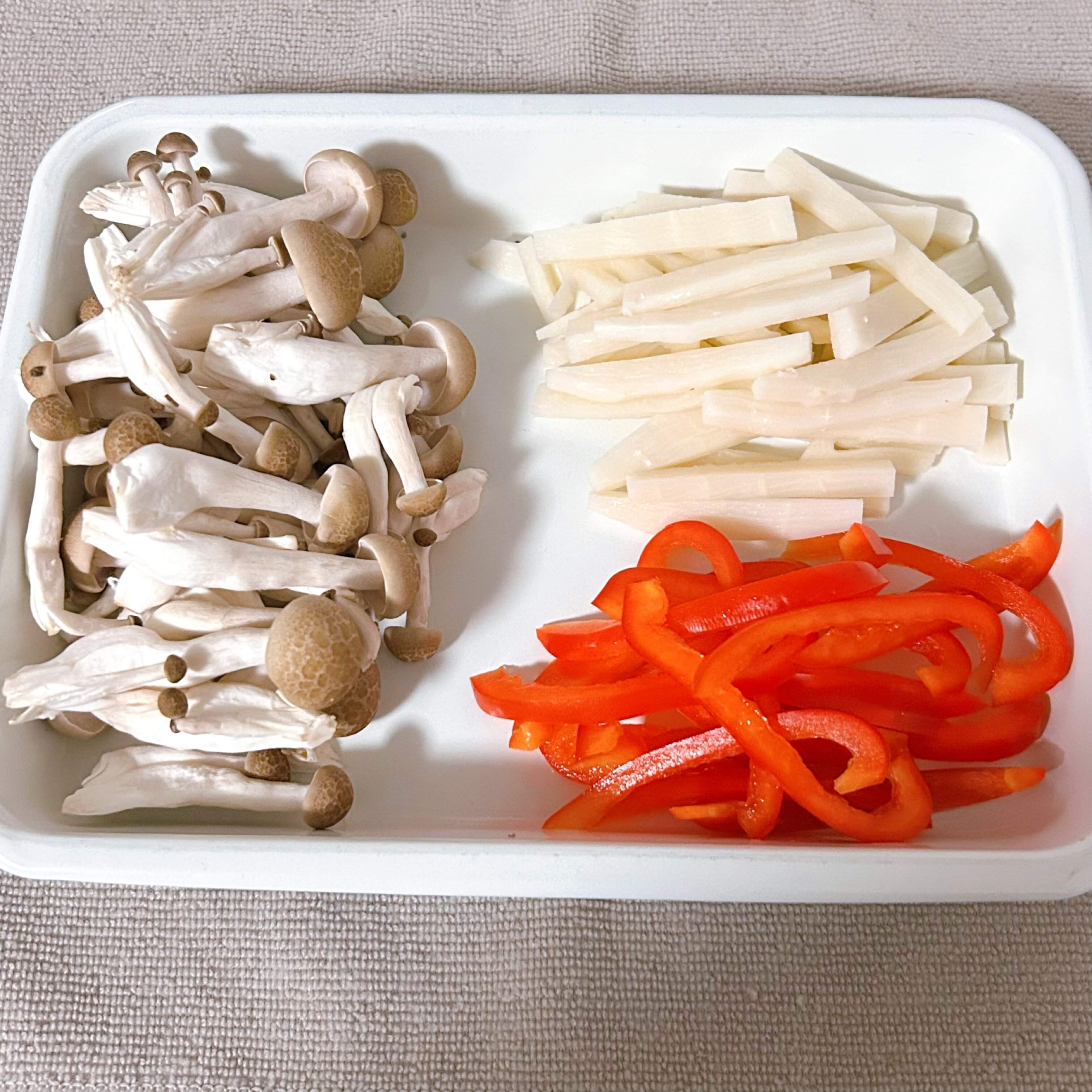 3.材料の下準備(そのほかの野菜)