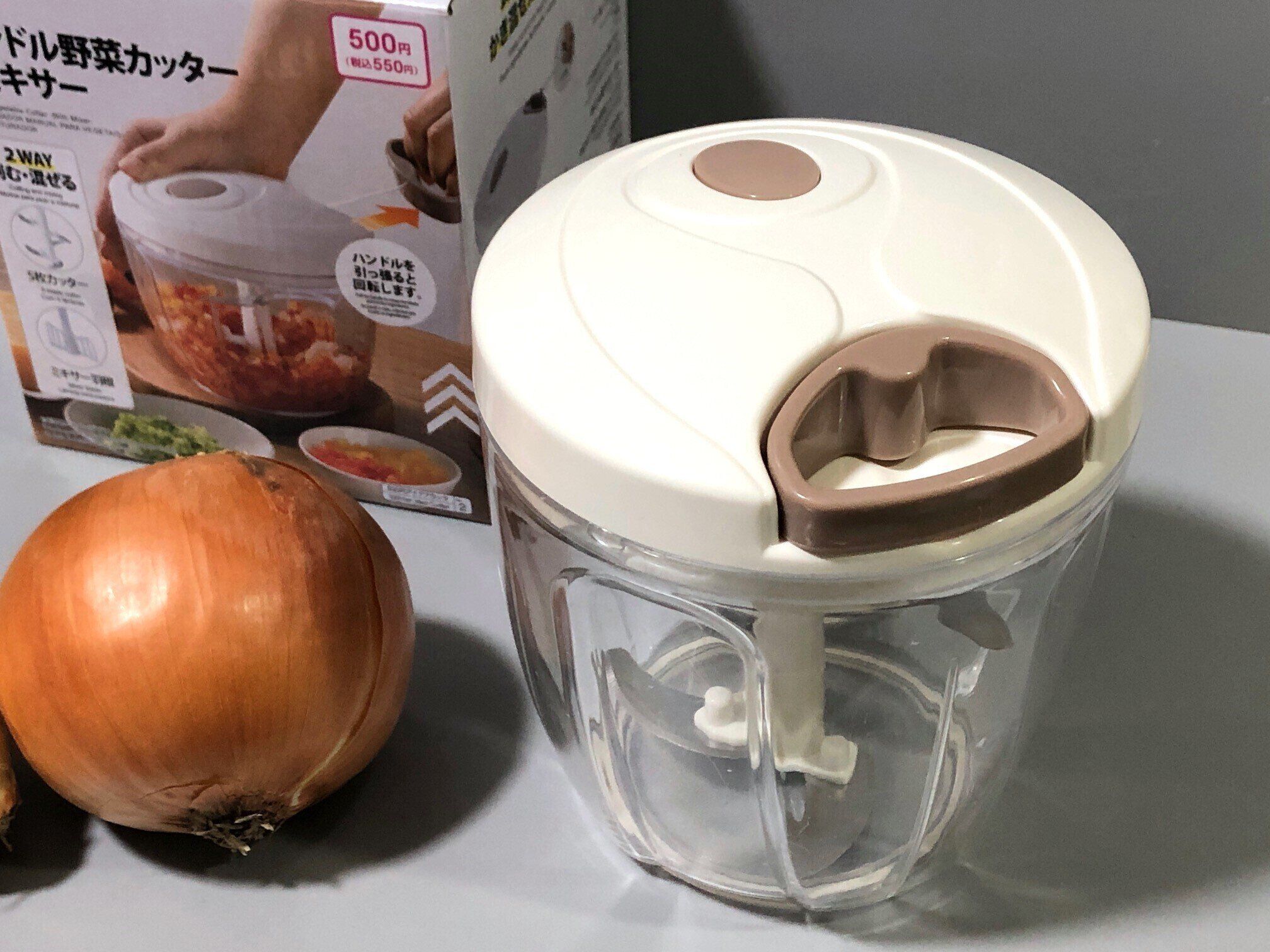 ダイソー】「ハンドル野菜カッター」｜買ってよかった550円商品