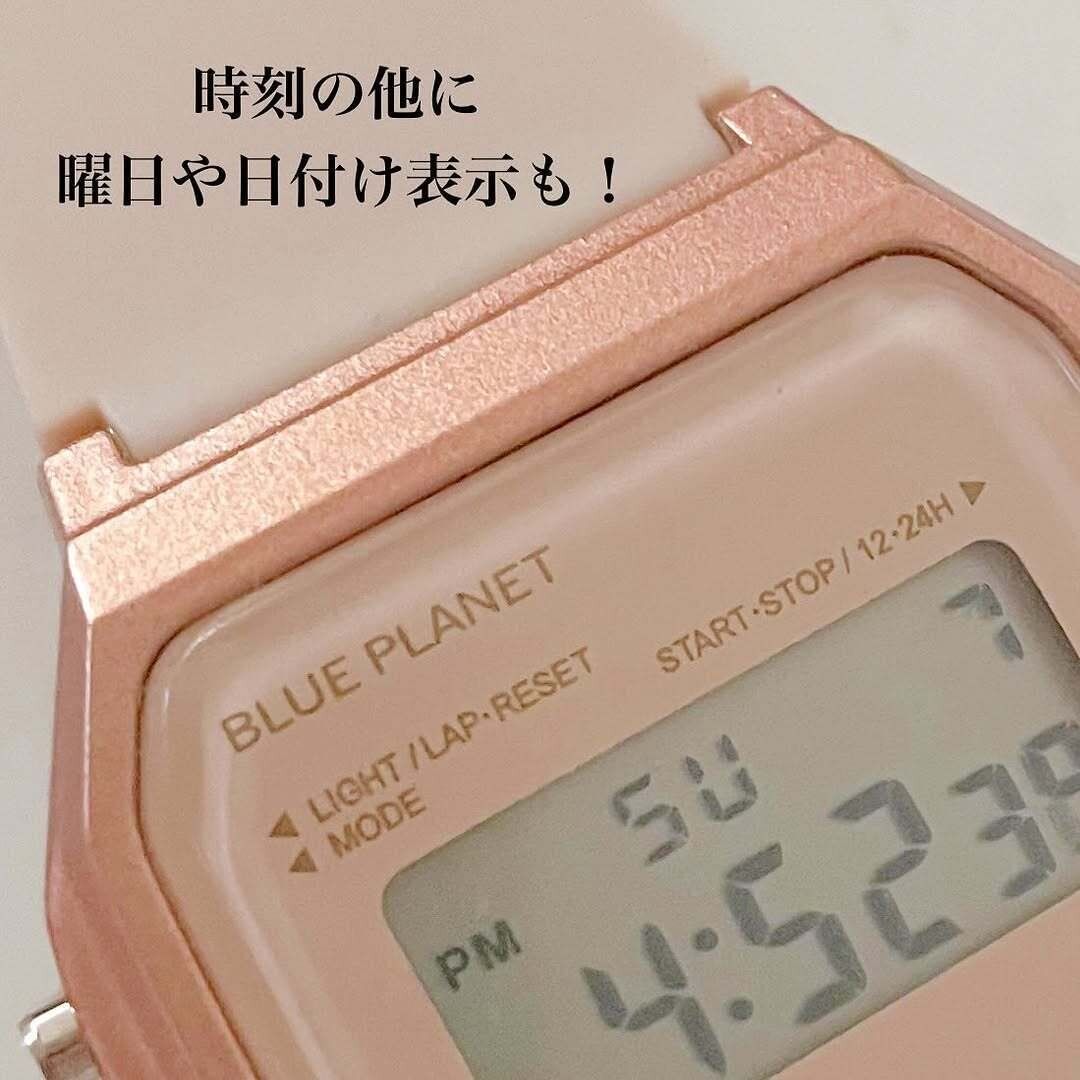 【ダイソー】時刻以外にも機能が盛りだくさん