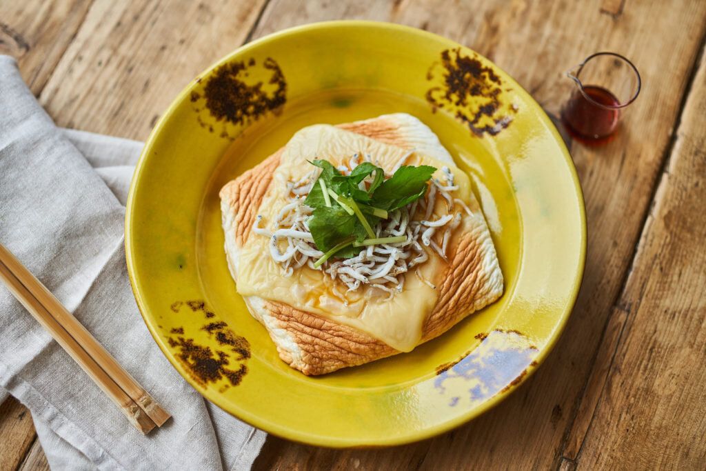 しらすのはんぺんステーキ