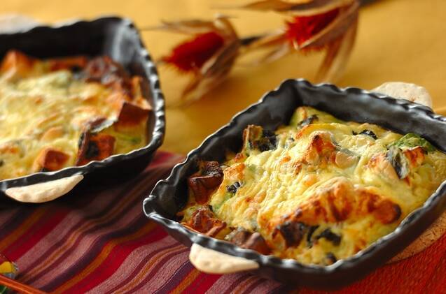 とろろの和ふわふわグラタン