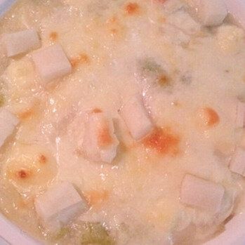 シチューリメイク☆餅チーズドリア