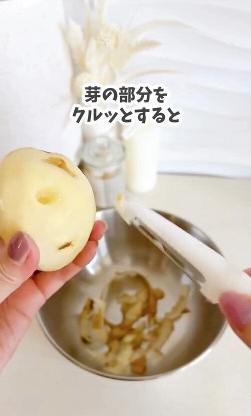 何かわかる？「たて型ピーラー（芽取り付）」