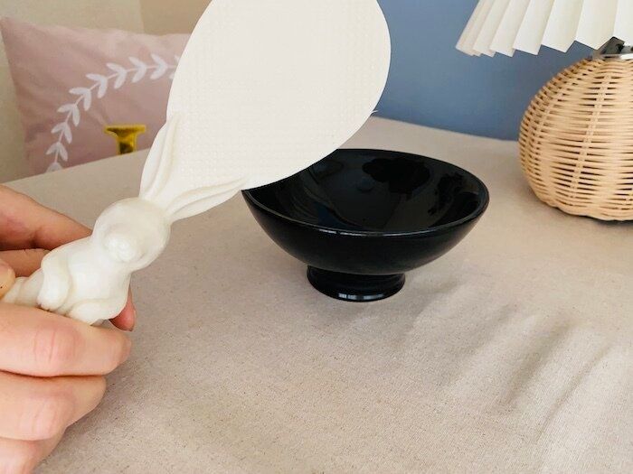 しゃもじとお茶碗