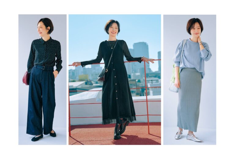 【GU】人気のチュールスカート！40代は“ちょい見せ”が正解