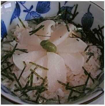 暑い日の手抜き昼ご飯♪冷たいお茶漬け