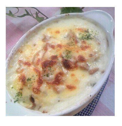 簡単！冷ご飯deチキンドリア♪