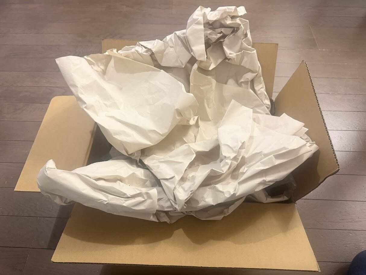 紙の緩衝材は捨てないで！じつはまだまだ活用できるんです！