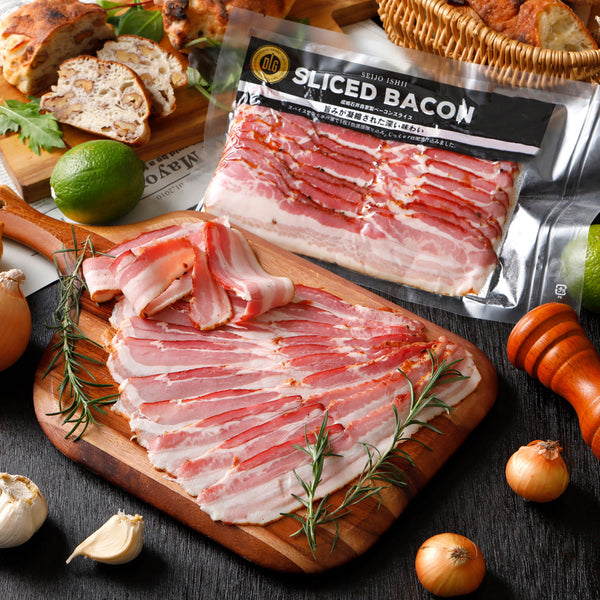 成城石井自家製 7日間漬け込んだベーコンスライス 200g | D+2 / DLG受賞