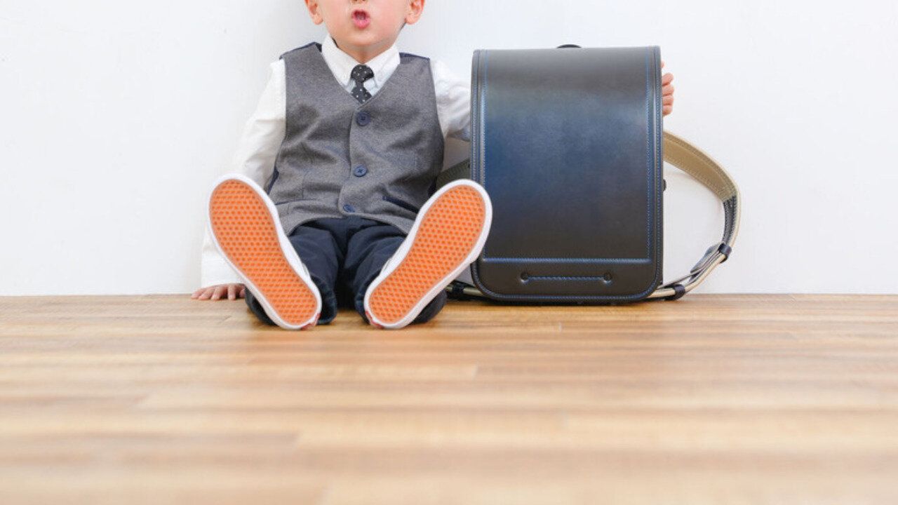 ランドセルと子ども