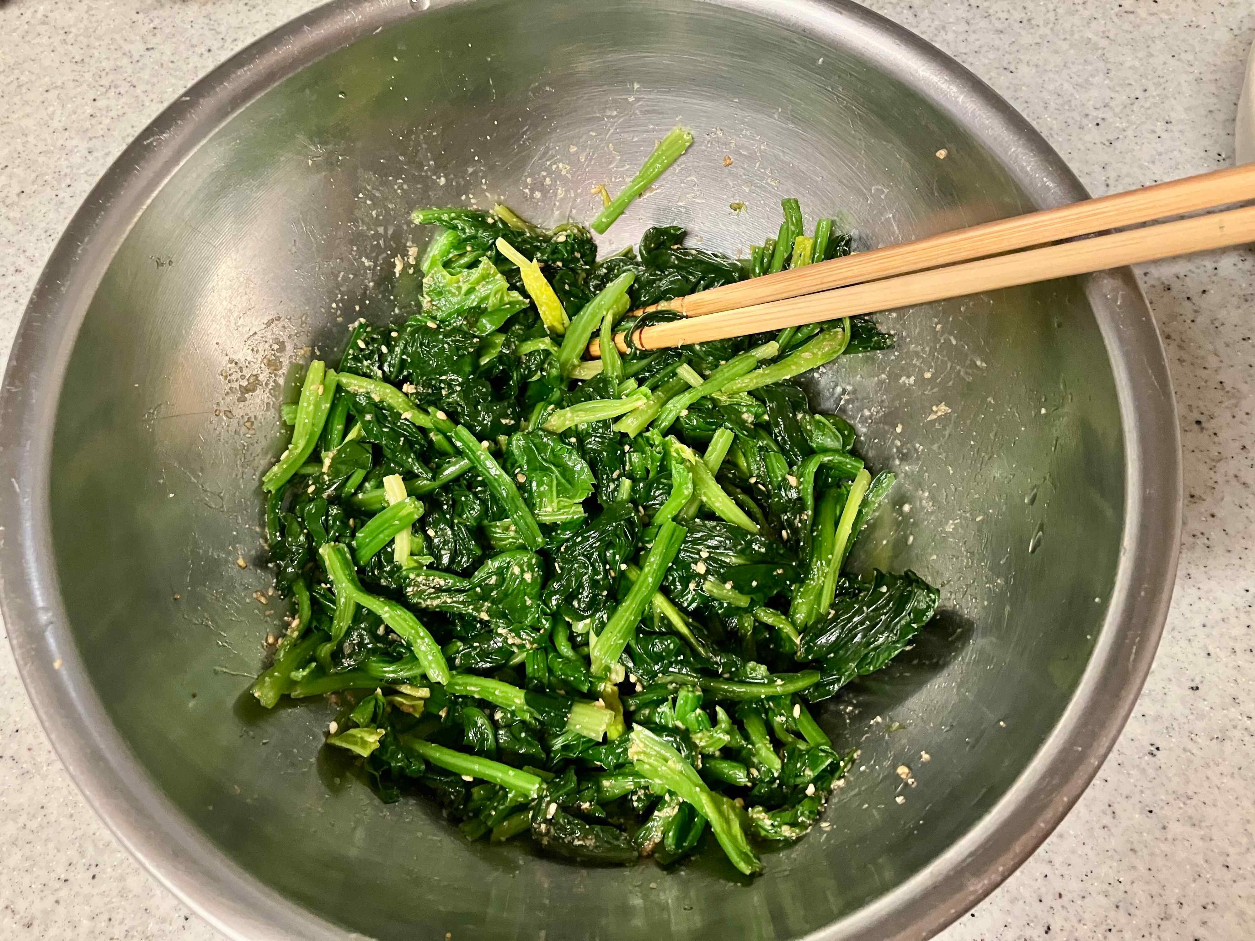 ほうれん草のごま和え