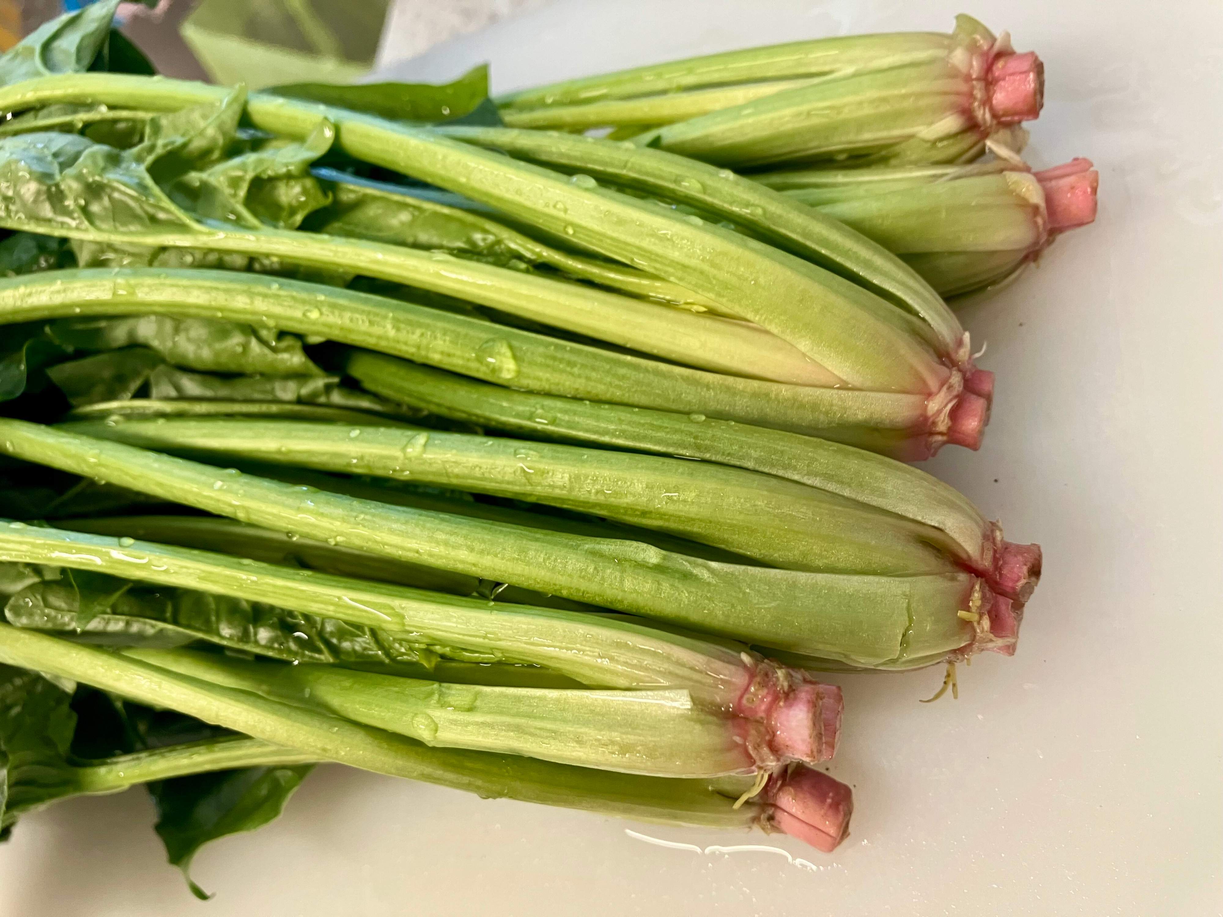 ほうれん草切り込み