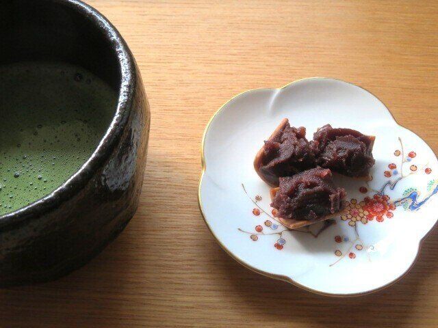 アレンジ1:あんこたっぷりのせ