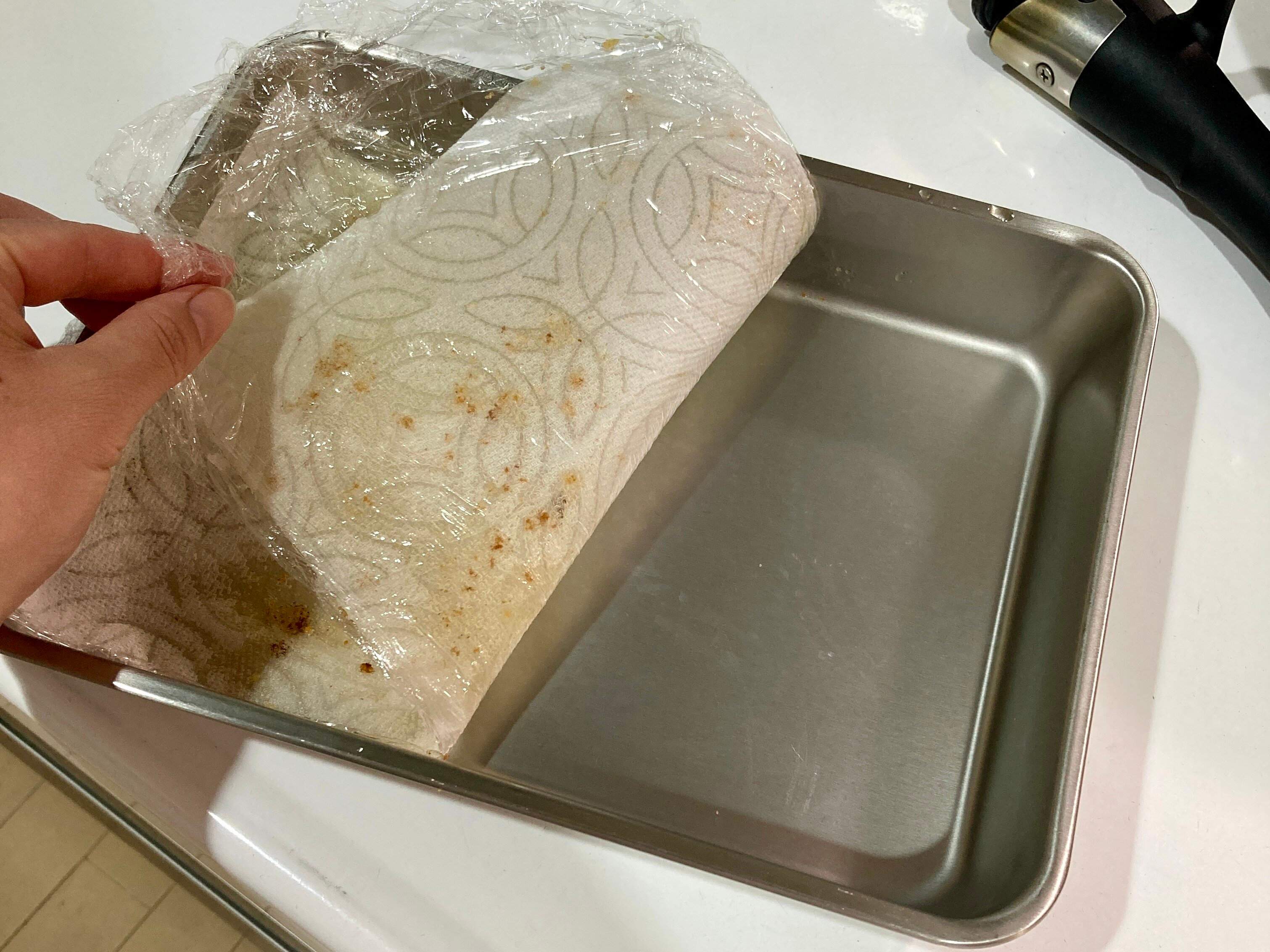 油でベトベトになっていない揚げ物バット