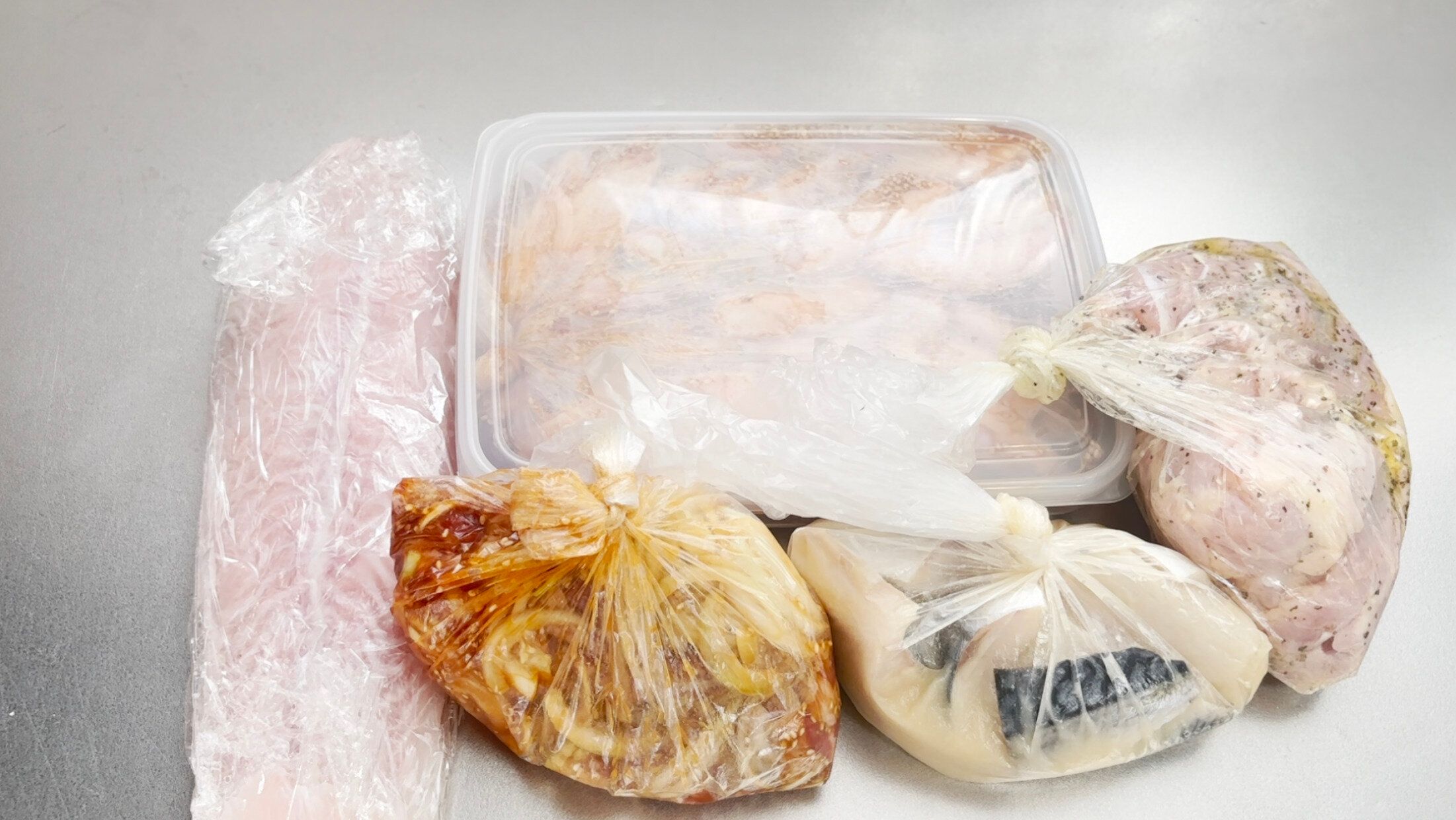 下味冷凍をした食材