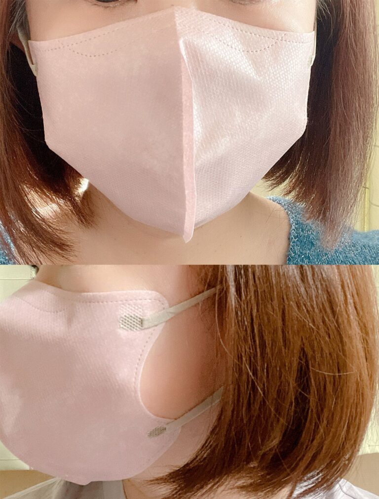 【ダイソー】110円で小顔見え!?丸顔さん向けの立体マスク発見