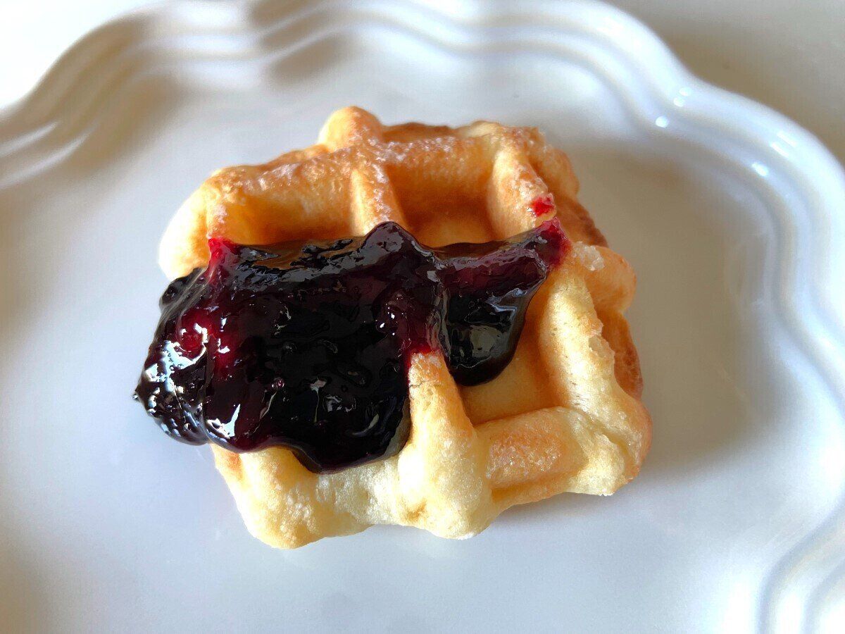 ジャムをのせたところ