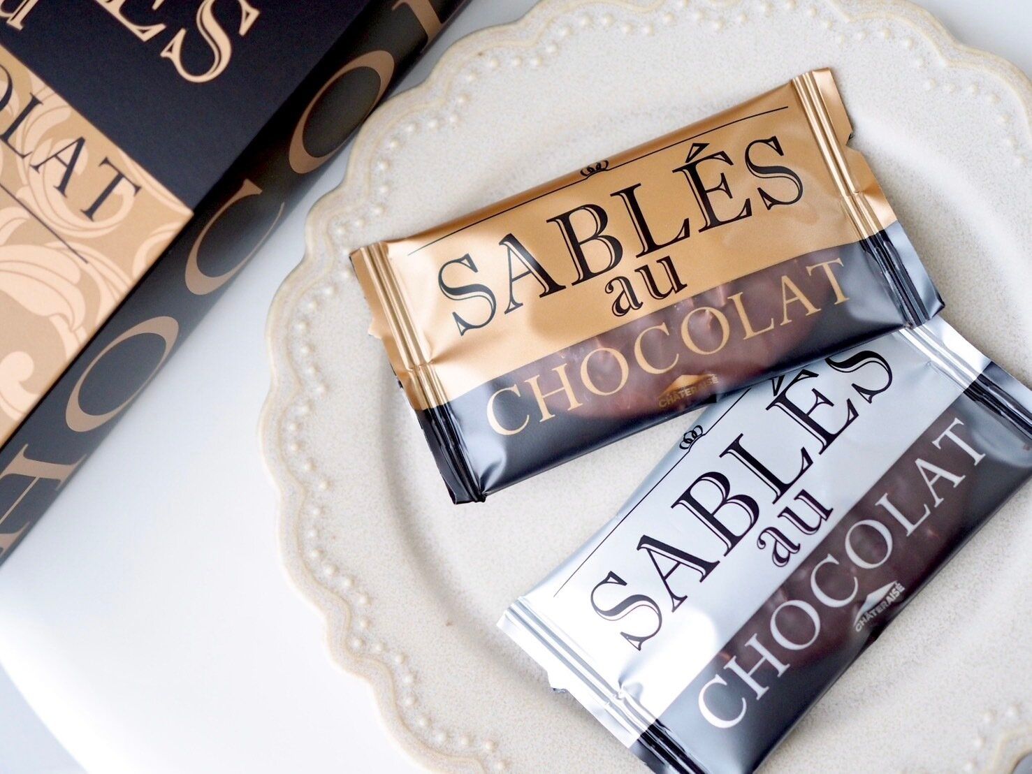 シャトレーゼ「サブレ・オ・ショコラ」商品写真