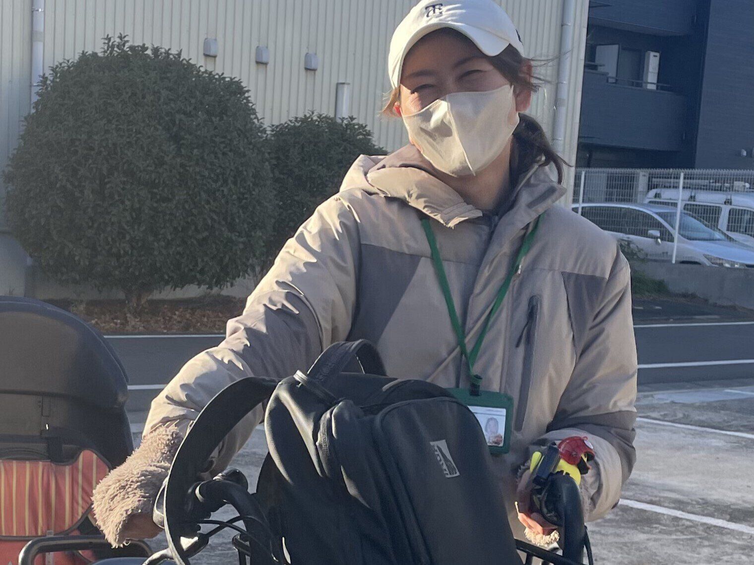 ヘルパー移動中