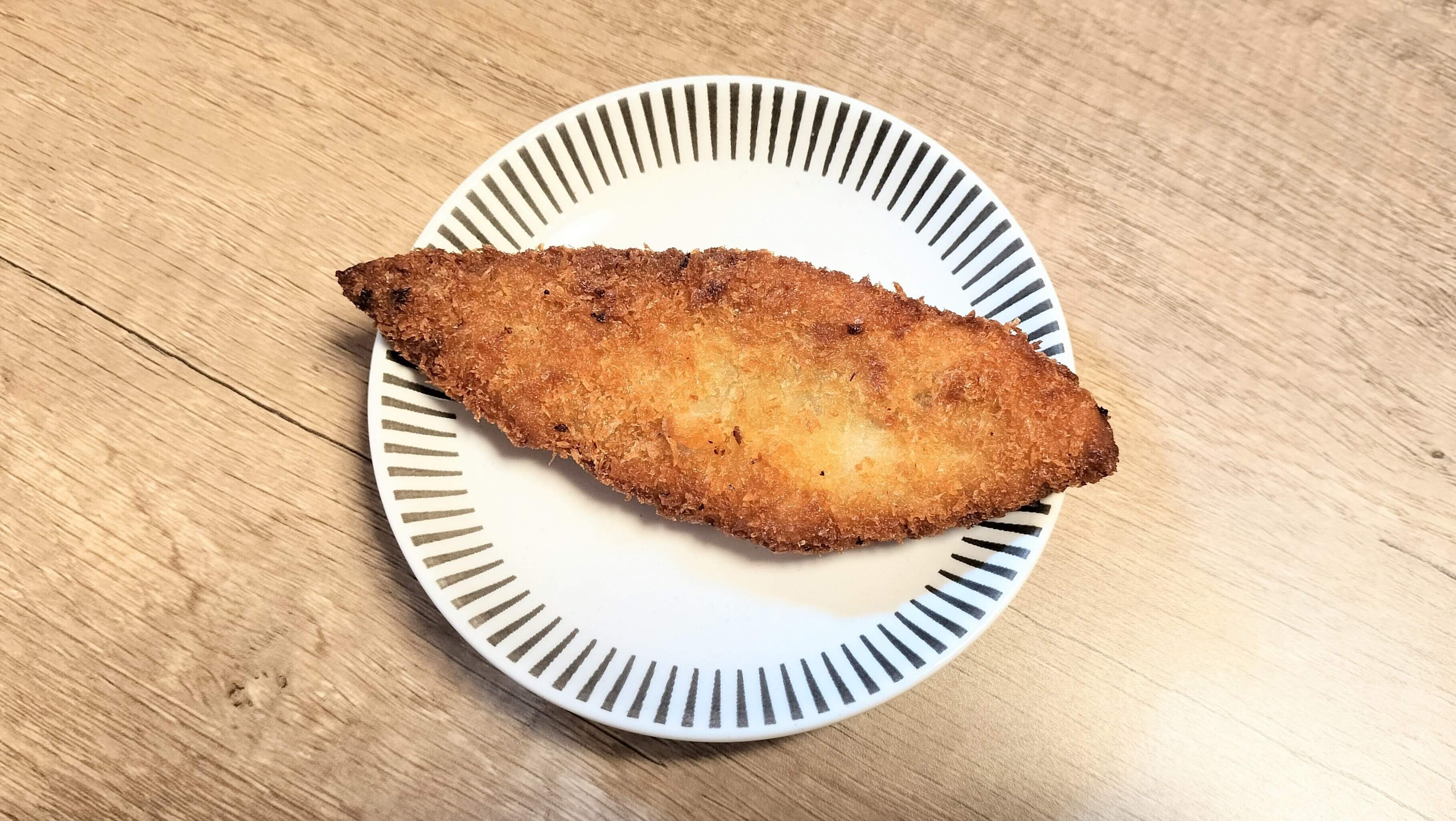 業スー本気の白身フライ揚げた後