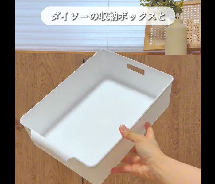 【ダイソー】ポイっとコード収納!ラッセバスケット