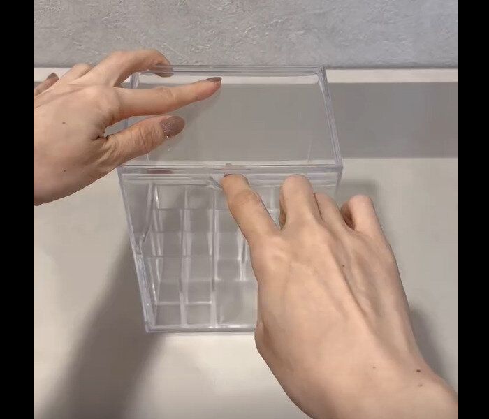 【ダイソー】ごちゃつきスッキリ!透明収納ケース