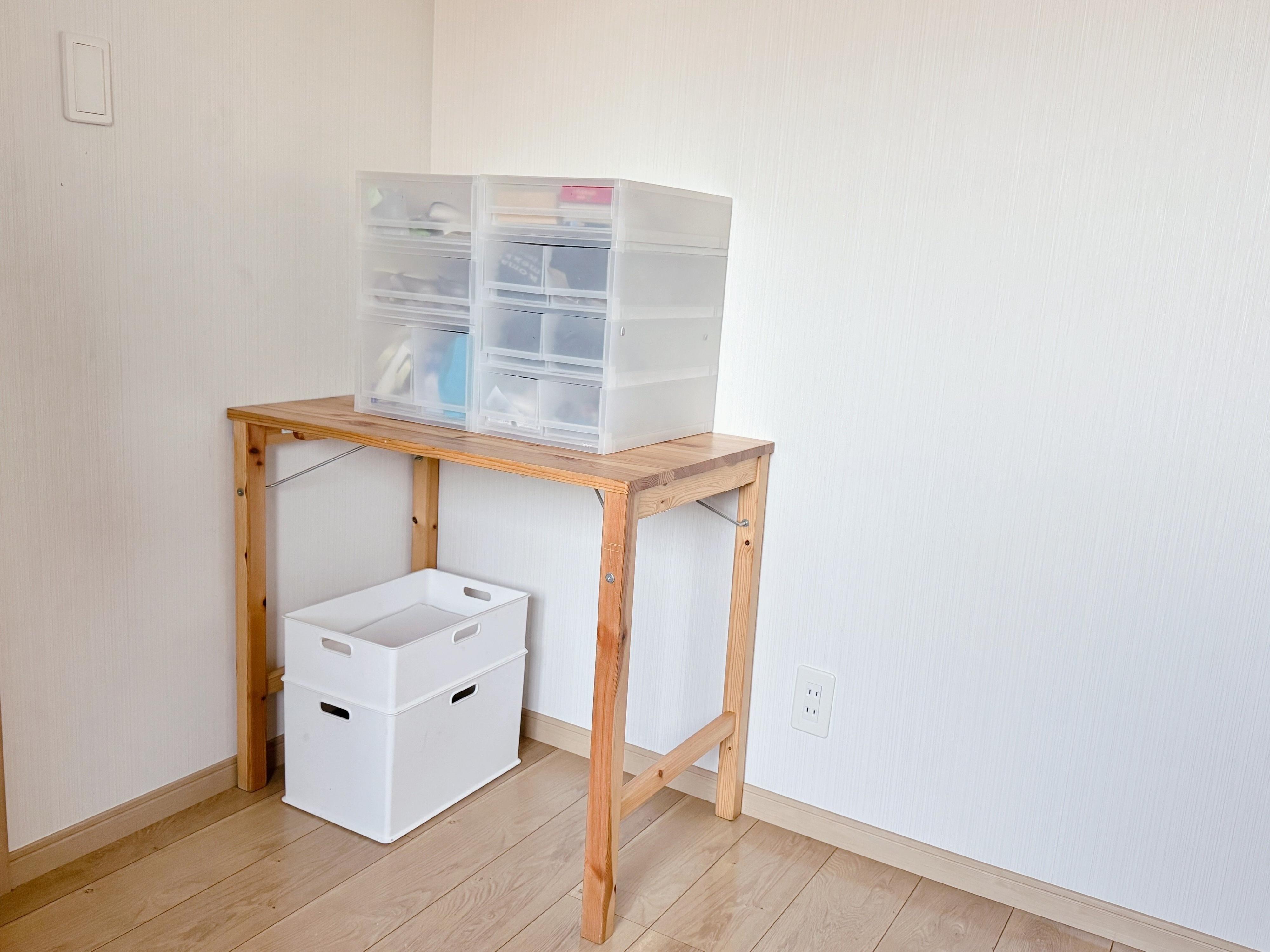 現在は「学習机」以外の使い方で活躍中