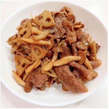 冷凍弁当向け牛焼肉皿★減塩・低カリウム志向