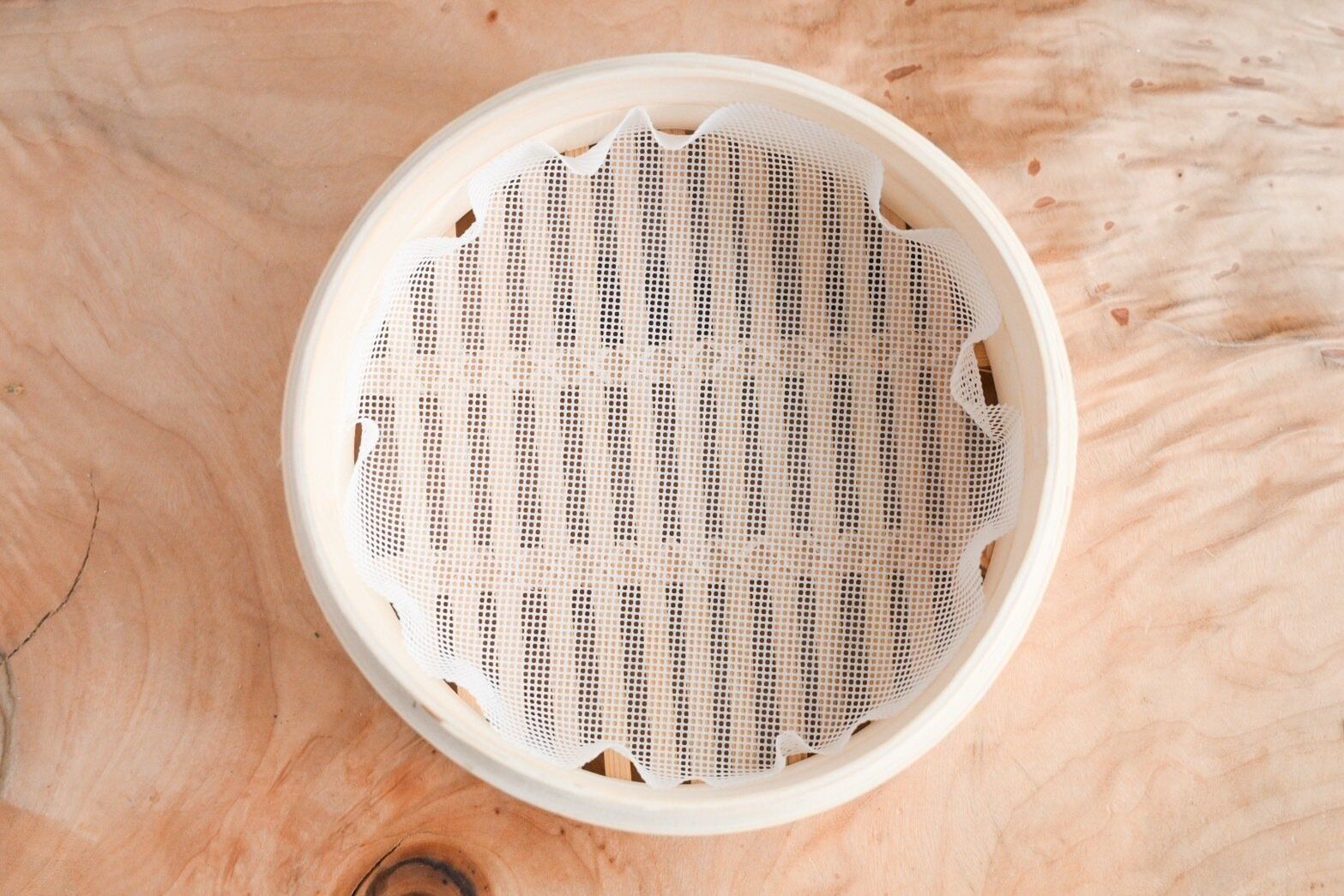 シートを設置したせいろ