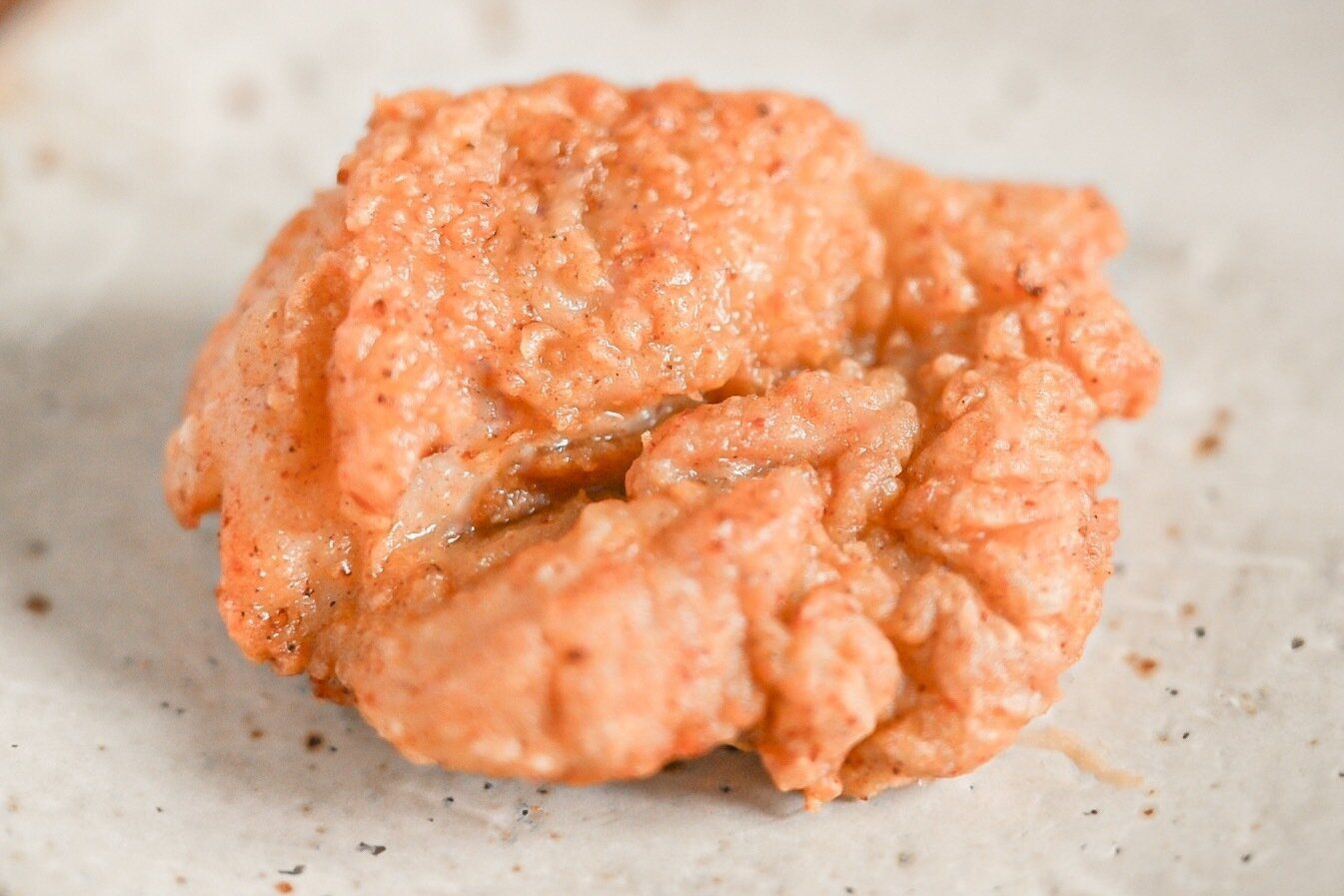 完成した唐揚げ