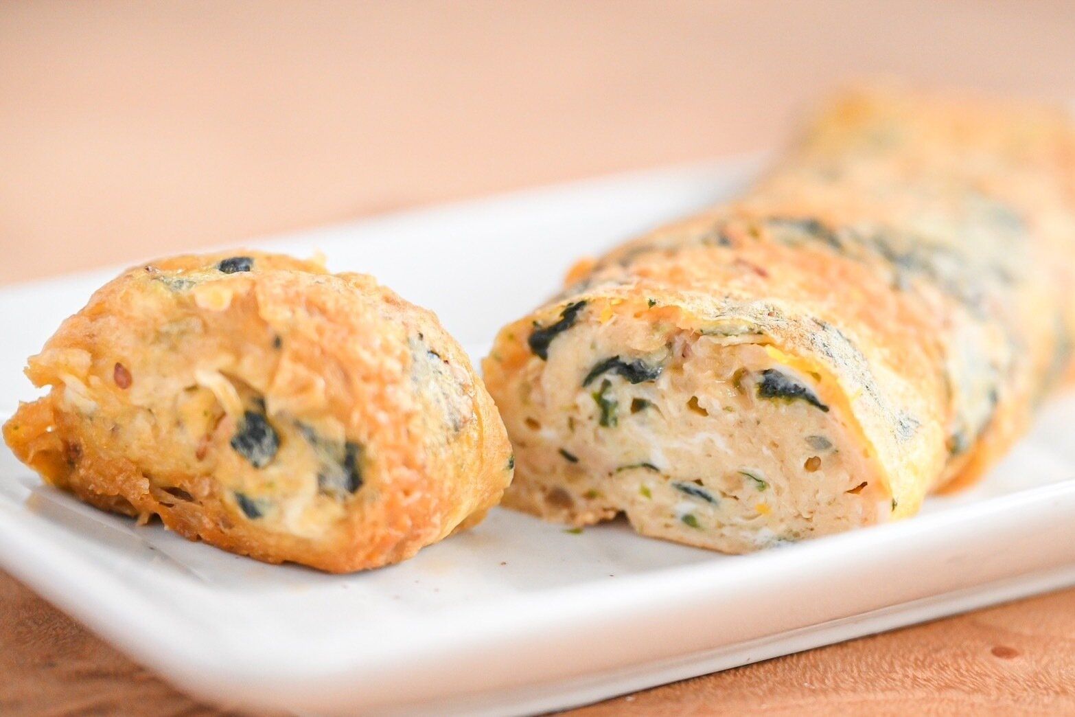 海苔納豆卵焼き