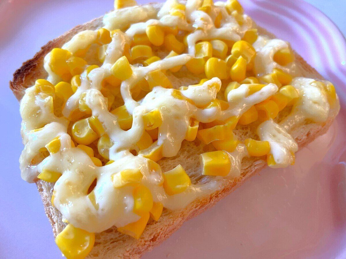 コーンマヨトースト