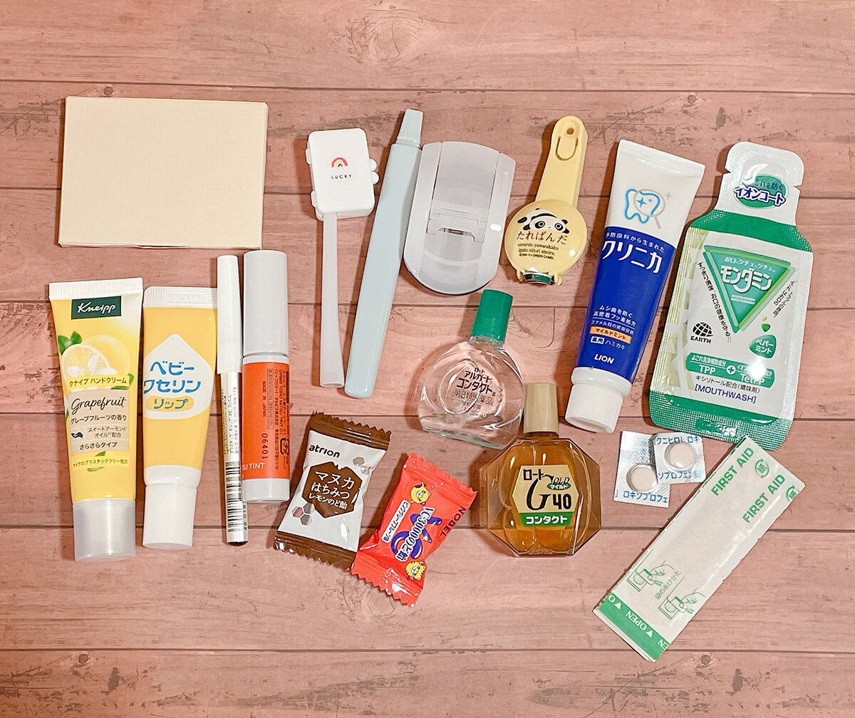 コンパクトながらこんなにたくさん入っています