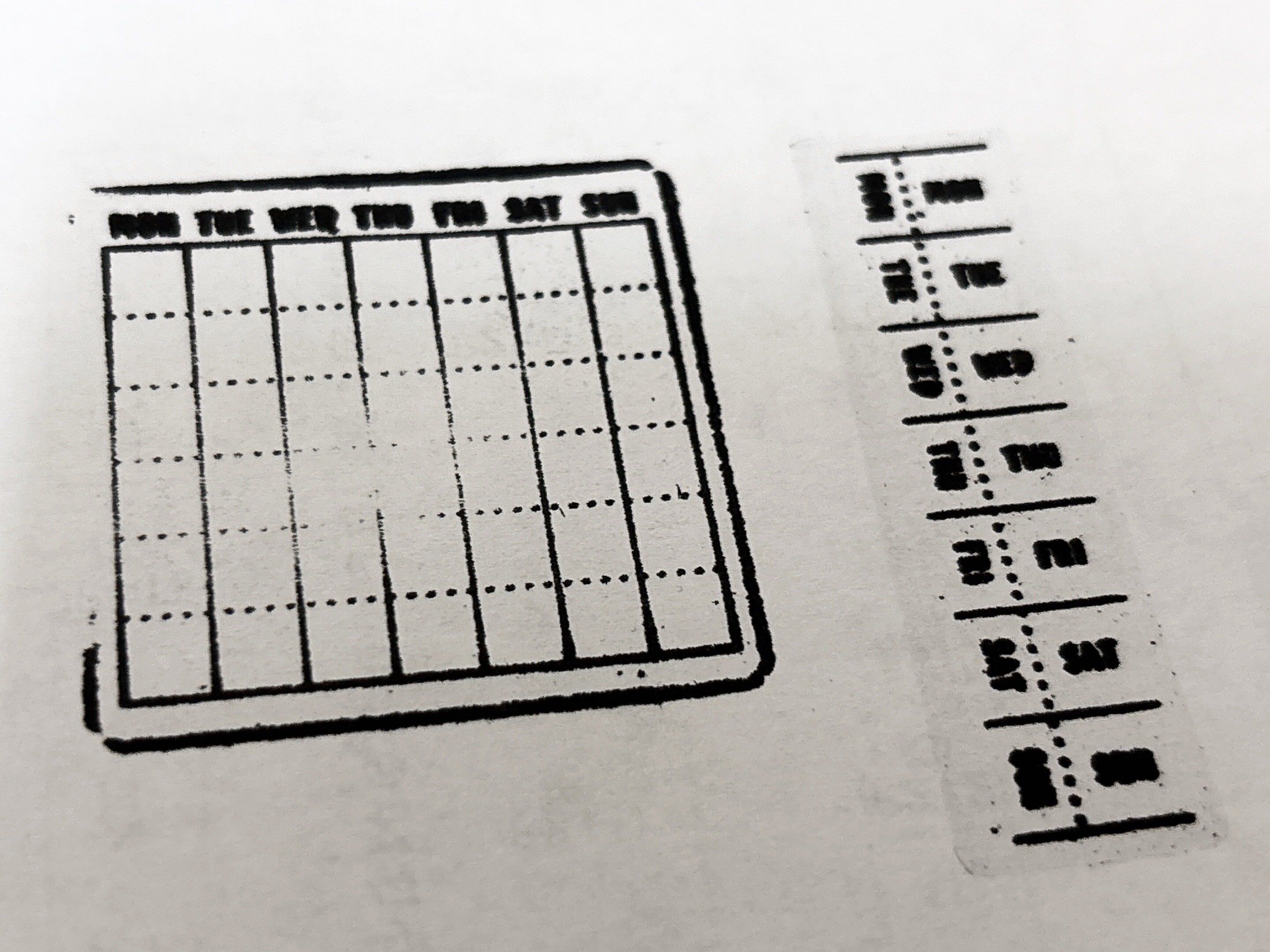 ダイソーロゴスタンプ