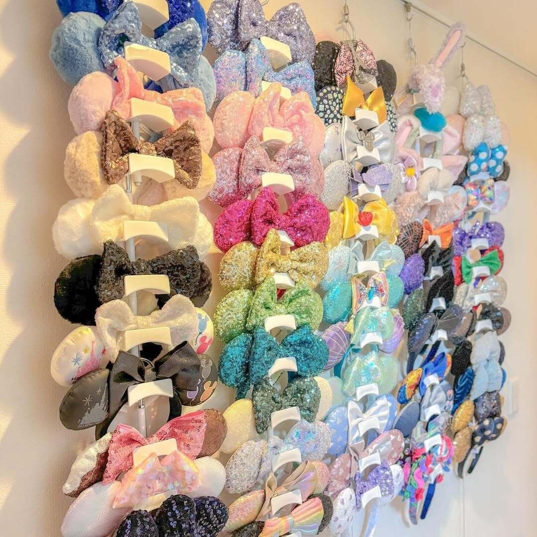 【ダイソー】大切なカチューシャの飾る収納に大活躍