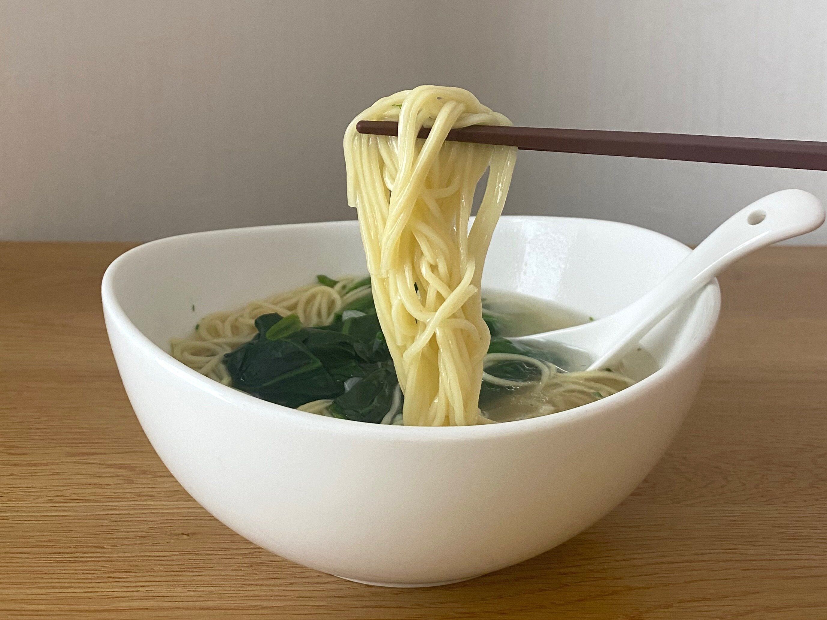牡蠣だし塩ラーメン