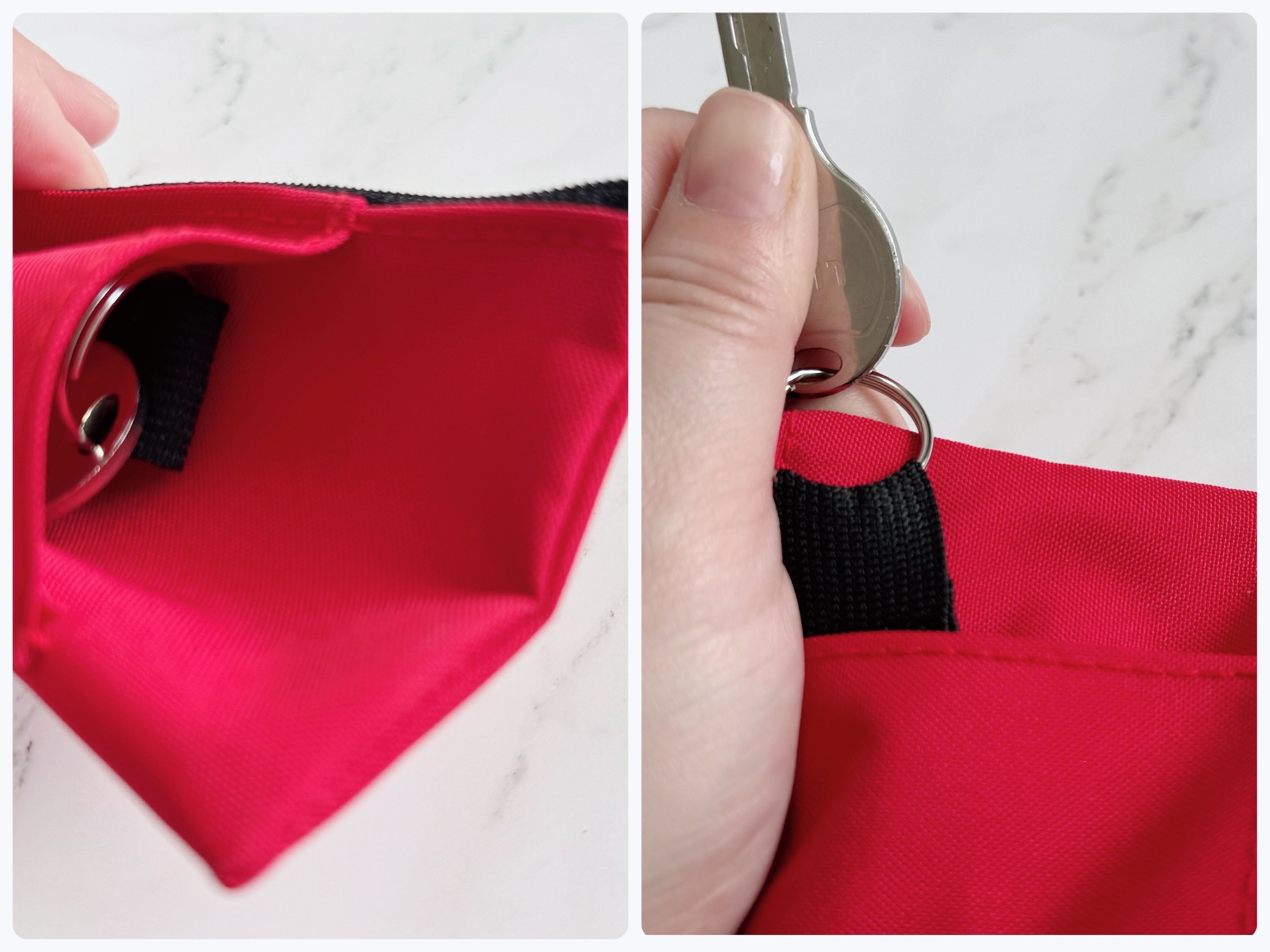 1．コインケース キーリング付き