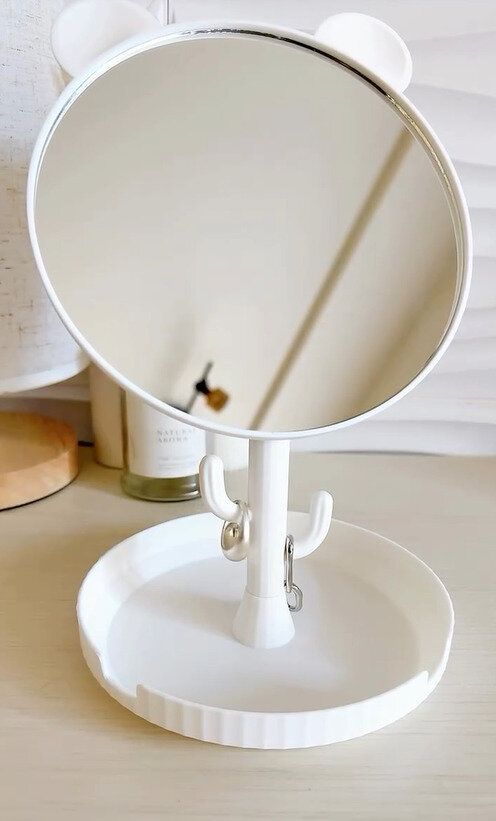 3wayで使える！「スタンドミラー（くま）」