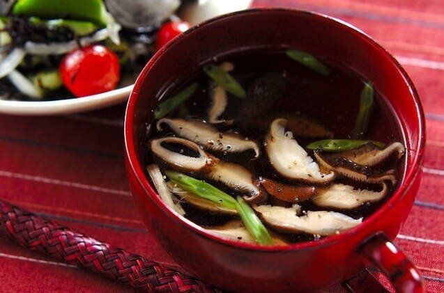 シイタケのスープ