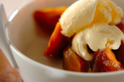 柿のコンポート