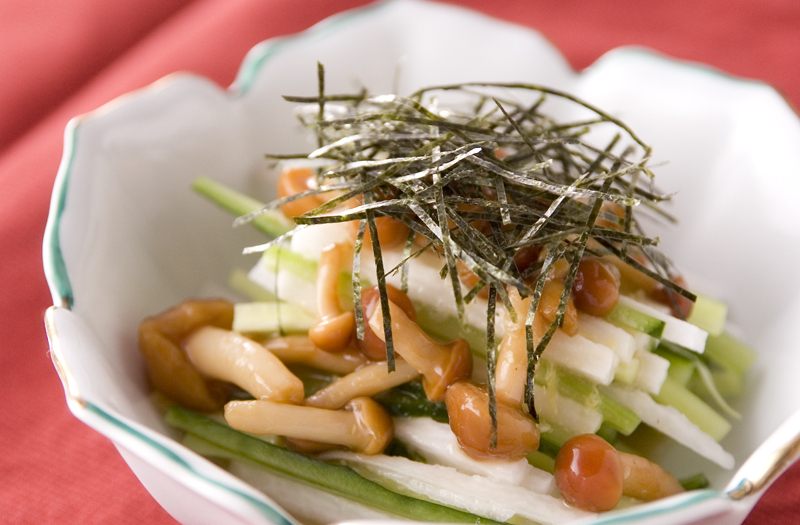 長芋のワサビ酢和え